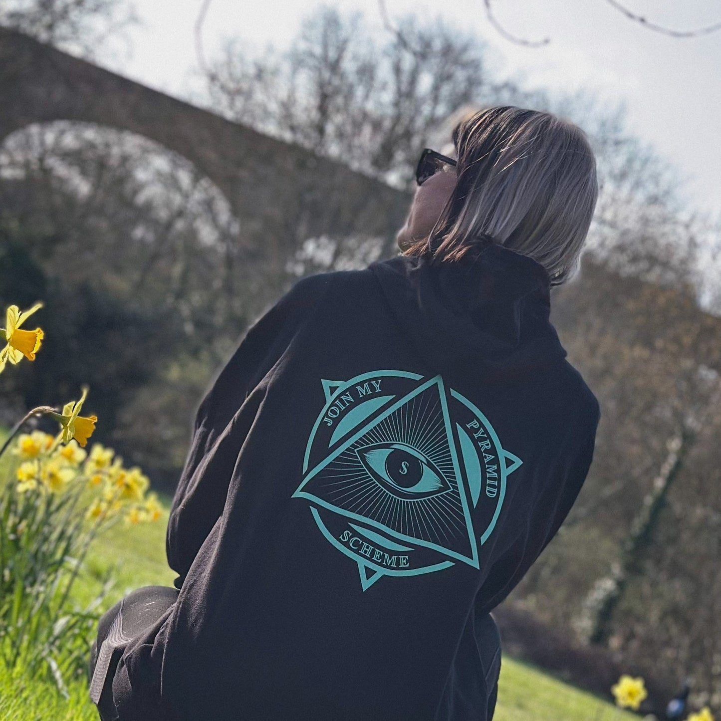 Pyramid Scheme - Unisex Zip-up Hoodie