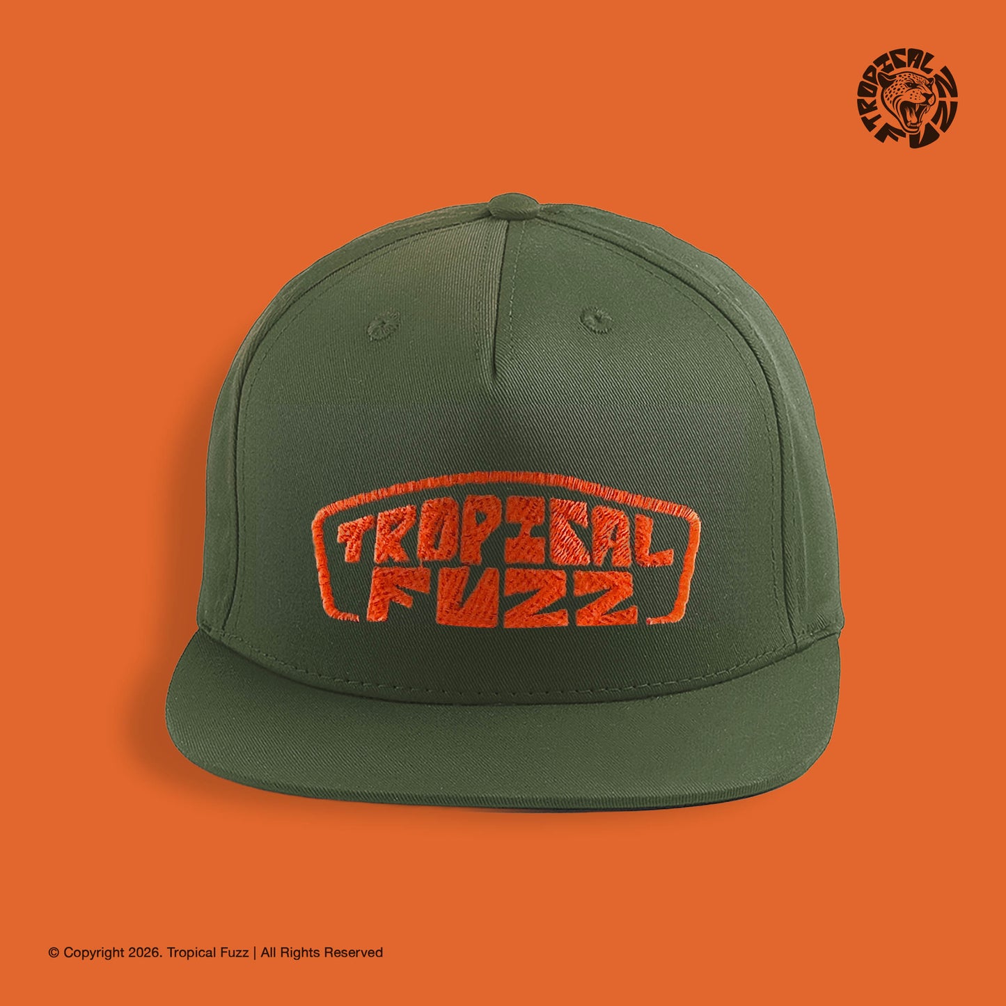 Tropical Fuzz – Snapback Rapper Cap