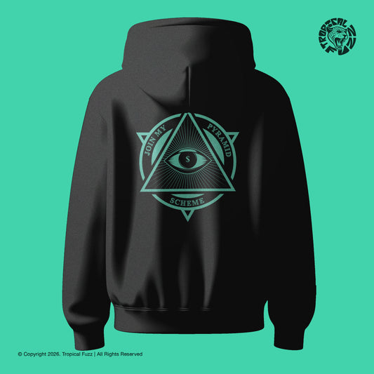 Pyramid Scheme - Unisex Zip-up Hoodie