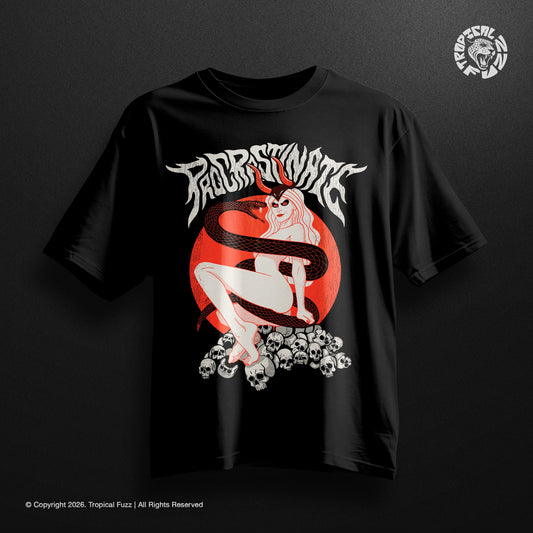 Procrastinate Unisex 180g T-Shirt 100% Cotton